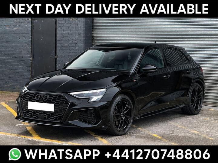 Audi A3 1.5 TFSI 35 Black Edition Sportback S Tronic Euro 6 (s/s) 5dr