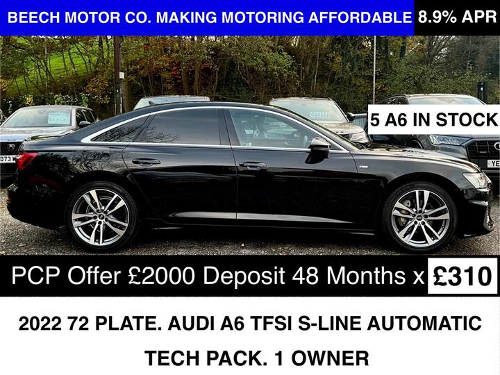 Audi A6 Saloon 2.0 TFSI 40 S Line S Tronic Euro 6 (s/s) 4dr