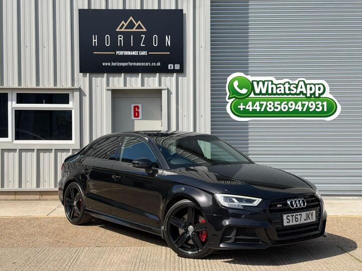 Audi S3 2.0 TFSI Black Edition S Tronic Quattro Euro 6 (s/s) 4dr
