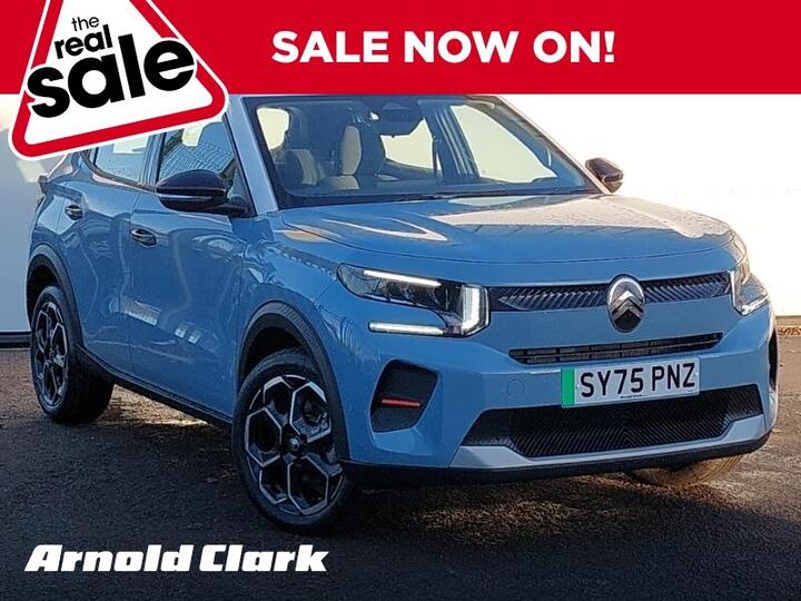 Citroen E-C3 Standard Range 44kWh PLUS Auto 5dr (7.4kW Charger)