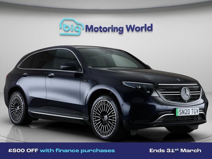 Mercedes-Benz EQC EQC 400 80kWh AMG Line (Premium) Auto 4MATIC 5dr Mercedes-Benz EQC EQC 400 80kWh AMG Line (Premium) Auto 4MATIC 5dr