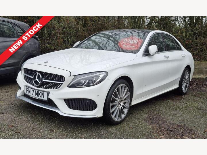 Mercedes-Benz C-CLASS 2.1 C220d AMG Line (Premium Plus) G-Tronic+ 4MATIC Euro 6 (s/s) 4dr