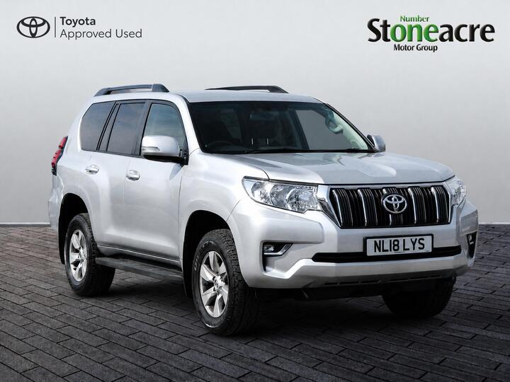 Toyota Land Cruiser 2.8D Active Auto 4WD Euro 6 5dr (7 Seat)