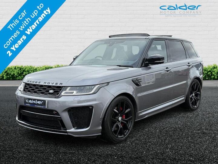 Land Rover RANGE ROVER SPORT 5.0 P575 V8 SVR Auto 4WD Euro 6 (s/s) 5dr Land Rover RANGE ROVER SPORT 5.0 P575 V8 SVR Auto 4WD Euro 6 (s/s) 5dr