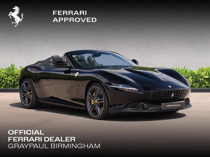 Ferrari ROMA SPIDER 3.8T V8 Spider F1 DCT Euro 6 (s/s) 2dr Ferrari ROMA SPIDER 3.8T V8 Spider F1 DCT Euro 6 (s/s) 2dr