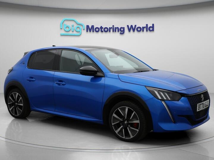 Peugeot E-208 50kWh GT Line Auto 5dr Peugeot E-208 50kWh GT Line Auto 5dr