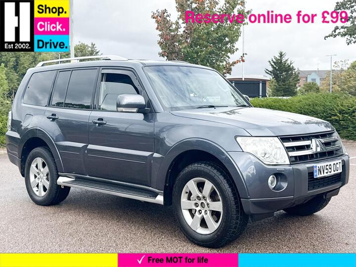 Mitsubishi Shogun 3.2 DI-DC Elegance Auto 4WD Euro 4 5dr LWB Mitsubishi Shogun 3.2 DI-DC Elegance Auto 4WD Euro 4 5dr LWB