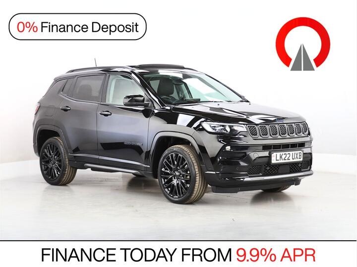 Jeep COMPASS 1.3 GSE T4 11.4kWh S Auto 4xe Euro 6 (s/s) 5dr Jeep COMPASS 1.3 GSE T4 11.4kWh S Auto 4xe Euro 6 (s/s) 5dr