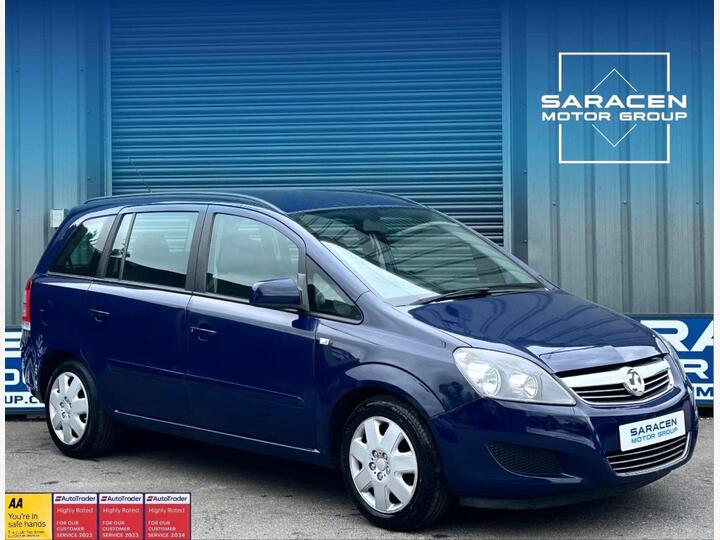 Vauxhall ZAFIRA 1.6 16V Exclusiv Euro 5 5dr