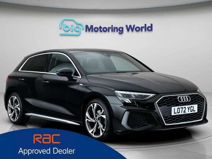 Audi A3 1.0 TFSI 30 S Line Sportback S Tronic Euro 6 (s/s) 5dr