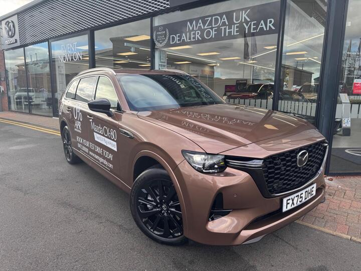 Mazda CX-80 2.5 E-SKYACTIV 17.8kWh Homura Plus Auto 4WD Euro 6 5dr