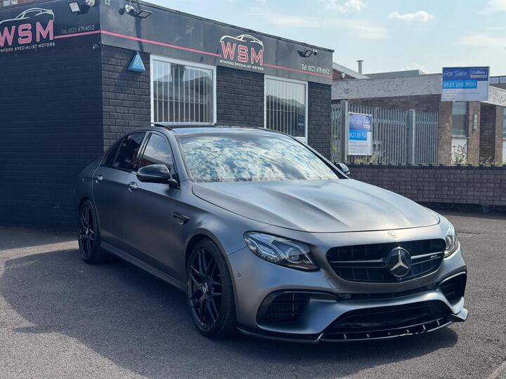 Mercedes-Benz E Class 4.0 E63 V8 BiTurbo AMG S (Premium) SpdS MCT 4MATIC+ Euro 6 (s/s) 4dr