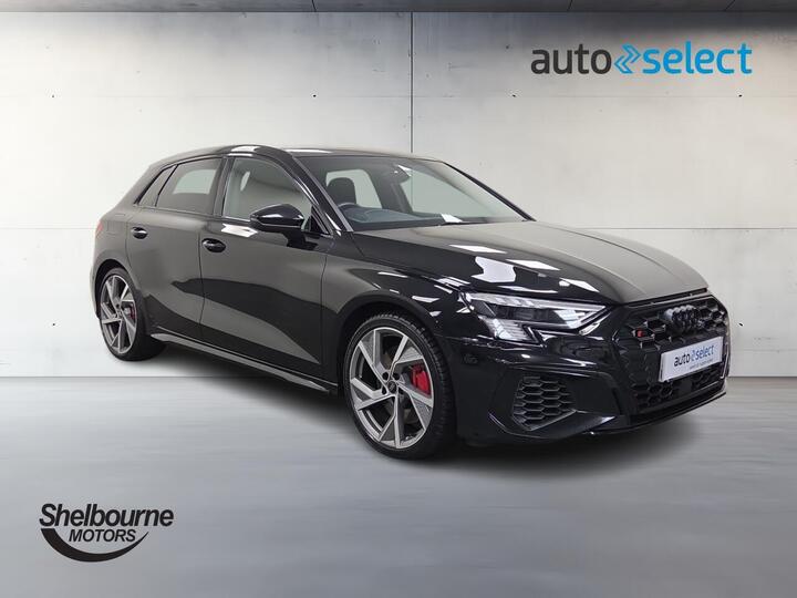 Audi S3 2.0 TFSI Black Edition Sportback 5dr Petrol S T 2.0 TFSI Black Edition Sportback S Tronic Quattro Euro 6 (s/s) 5dr