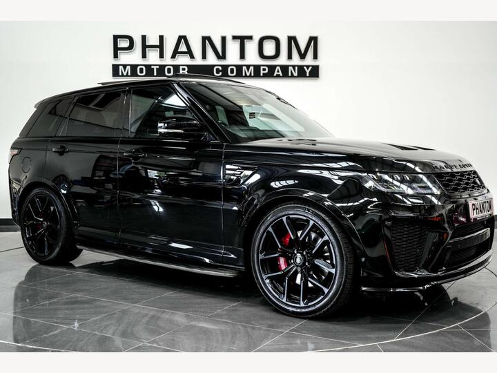 Land Rover Range Rover Sport 5.0 P575 V8 SVR SUV 5dr Petrol Auto 4WD Euro 6 (s/s) (575 Ps)