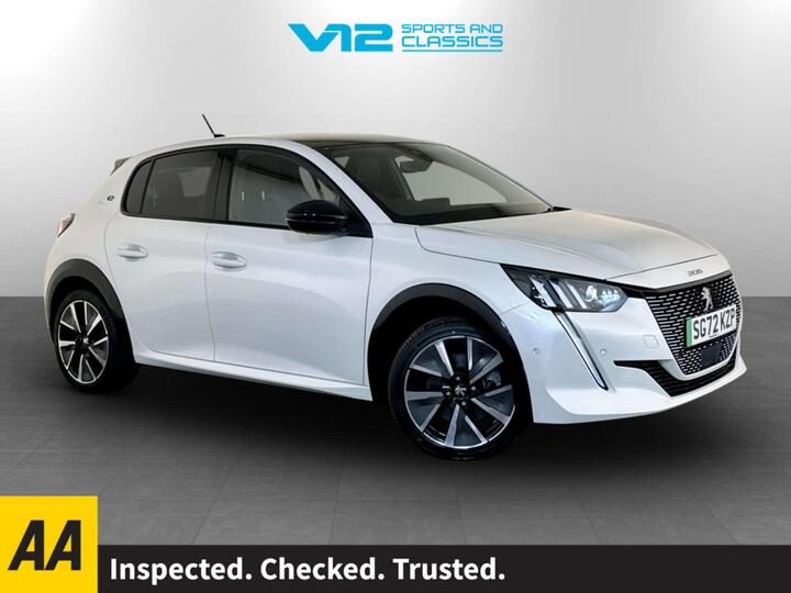 Peugeot E-208 50kWh GT Auto 5dr (7kW Charger)