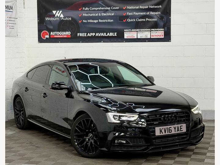 Audi A5 2.0 TFSI Black Edition Plus Sportback S Tronic Quattro Euro 6 (s/s) 5dr