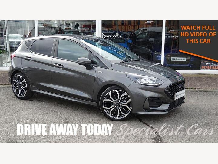 Ford FIESTA 1.0T EcoBoost MHEV ST-Line X DCT Euro 6 (s/s) 5dr