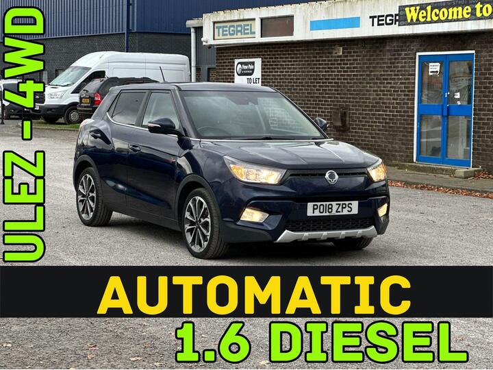 SsangYong Tivoli 1.6 E-XDi ELX Auto 4WD Euro 6 5dr