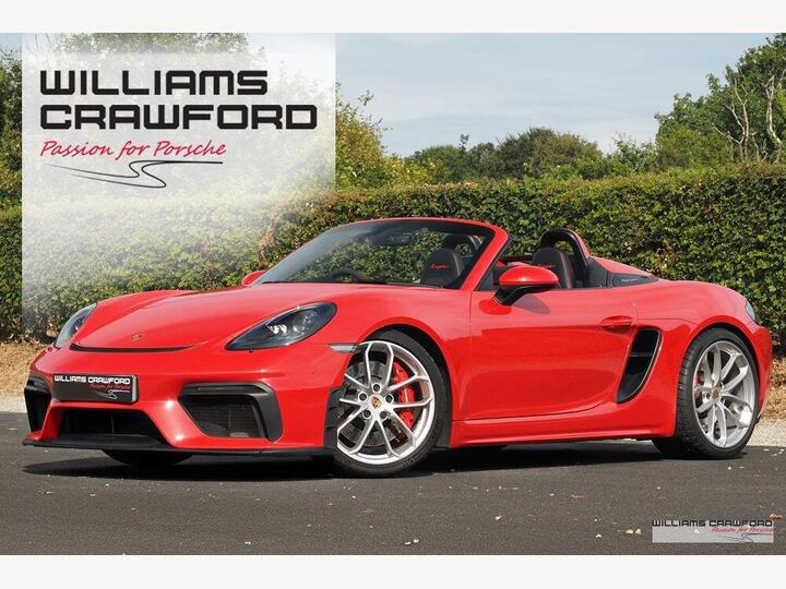 Porsche 718 Spyder 4.0 Spyder Euro 6 (s/s) 2dr