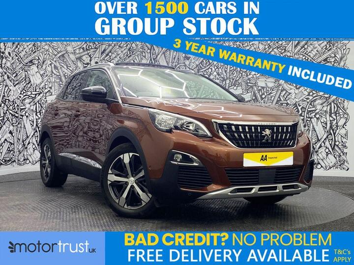 Peugeot 3008 1.2 PureTech Allure EAT Euro 6 (s/s) 5dr Peugeot 3008 1.2 PureTech Allure EAT Euro 6 (s/s) 5dr