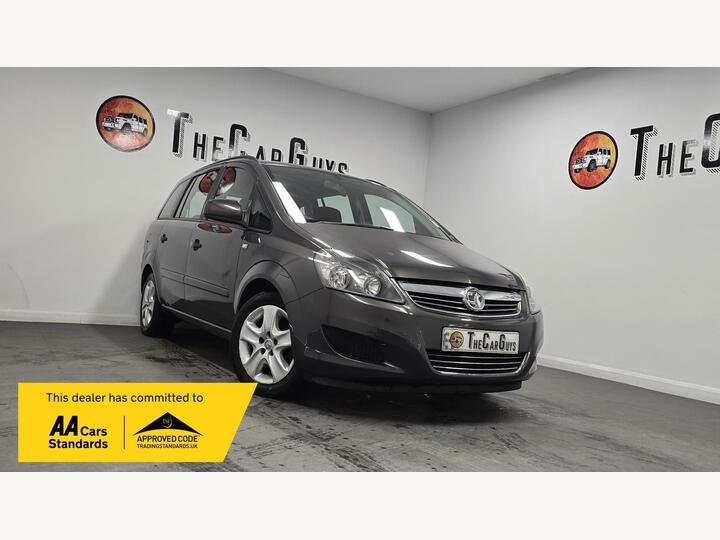 Vauxhall Zafira 1.8 16V Exclusiv Euro 5 5dr