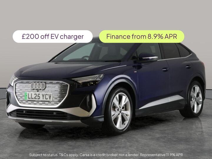 Audi Q4 E-tron 45 S Line Sportback Auto 5dr 82kWh