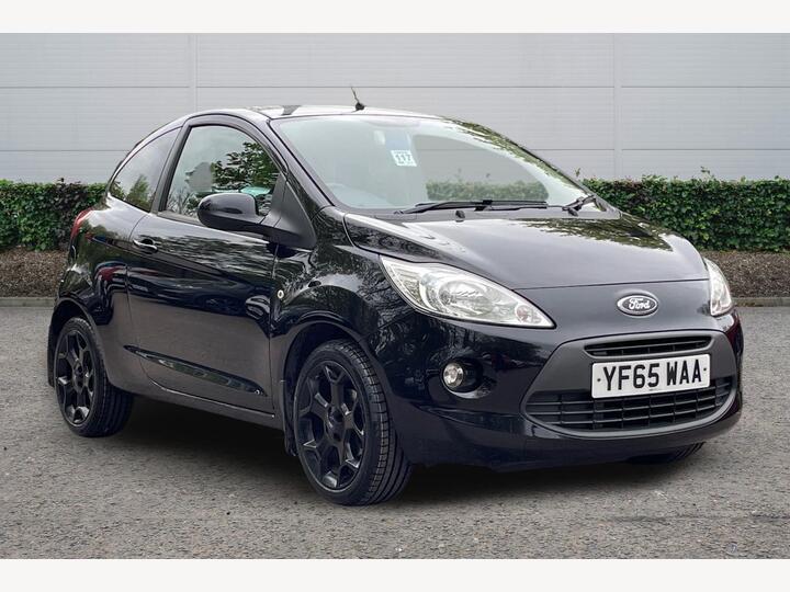 Ford Ka 1.2 Zetec Black Edition Euro 6 (s/s) 3dr