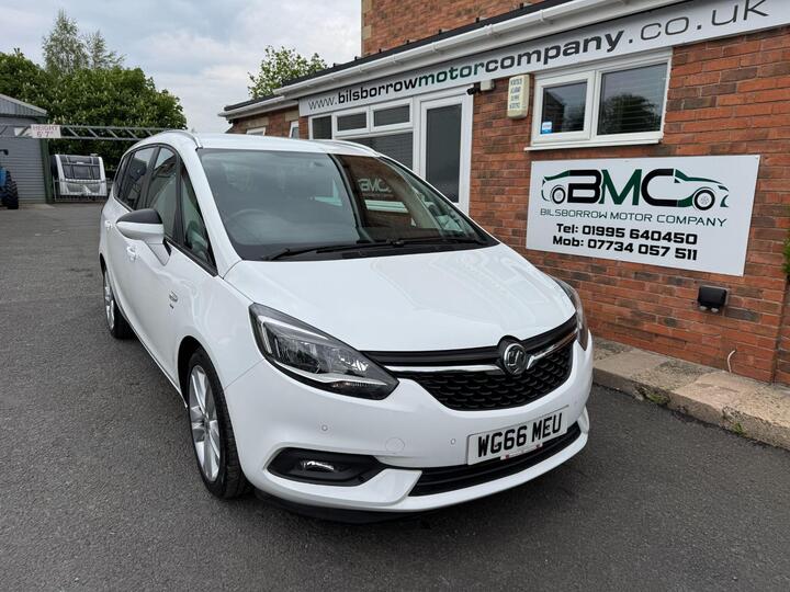 Vauxhall Zafira Tourer 1.4i Turbo SRi Nav Euro 6 5dr