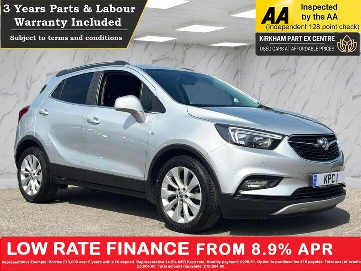 Vauxhall MOKKA X 1.4i Turbo EcoTEC Elite Nav Euro 6 (s/s) 5dr