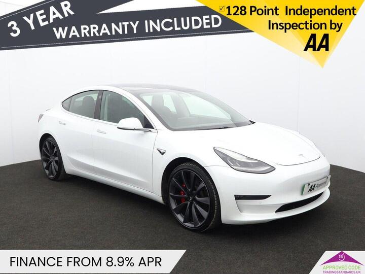 Tesla Model 3 (Dual Motor) Performance Auto 4WDE 4dr (Performance Upgrade)
