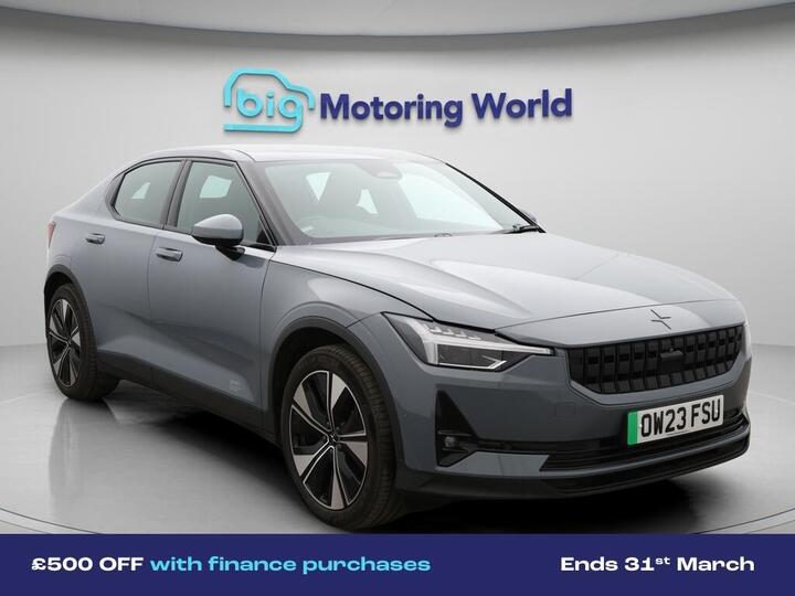 Polestar Polestar 2 Single Motor 69kWh Standard Range Fastback Auto FWD 5dr