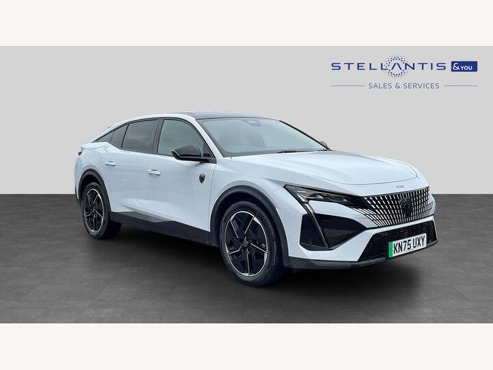 Peugeot E-408 58kWh GT Fastback Auto 5dr