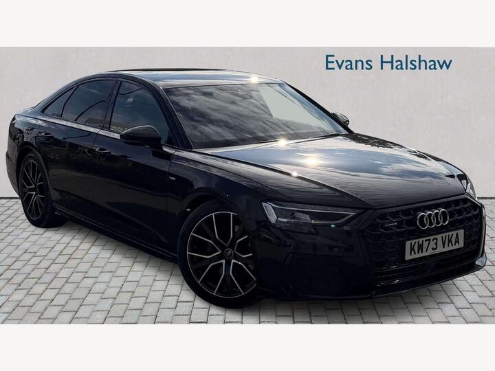 Audi A8 DIESEL SALOON 3.0 TDI V6 50 Black Edition Tiptronic Quattro Euro 6 (s/s) 4dr