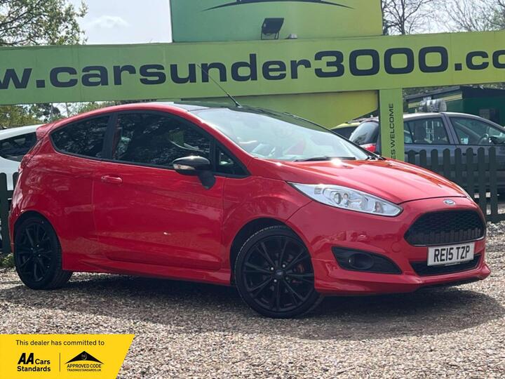 Ford FIESTA 1.0T EcoBoost Zetec S Red Edition Euro 6 (s/s) 3dr