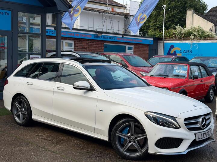 Mercedes-Benz C Class 2.0 C350e 6.4kWh AMG Line (Premium Plus) G-Tronic+ Euro 6 (s/s) 5dr