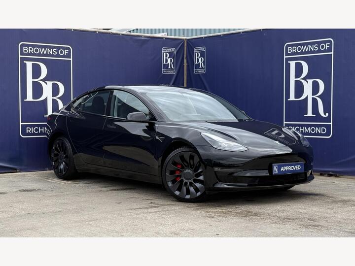 Tesla Model 3 (Dual Motor) Performance Auto 4WDE 4dr (Performance Upgrade)