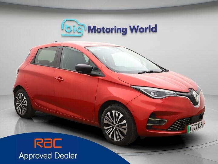 Renault Zoe R135 EV50 52kWh Techno Auto 5dr (Boost Charge) Renault Zoe R135 EV50 52kWh Techno Auto 5dr (Boost Charge)
