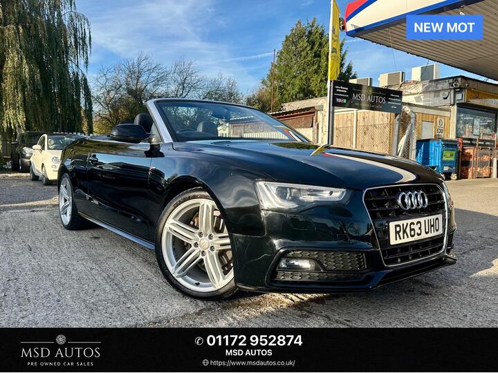 Audi A5 Cabriolet 2.0 TDI S Line Special Edition Euro 5 (s/s) 2dr Audi A5 Cabriolet 2.0 TDI S Line Special Edition Euro 5 (s/s) 2dr