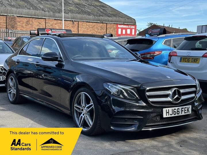 Mercedes-Benz E Class 2.0 E220d AMG Line (Premium) G-Tronic+ Euro 6 (s/s) 4dr