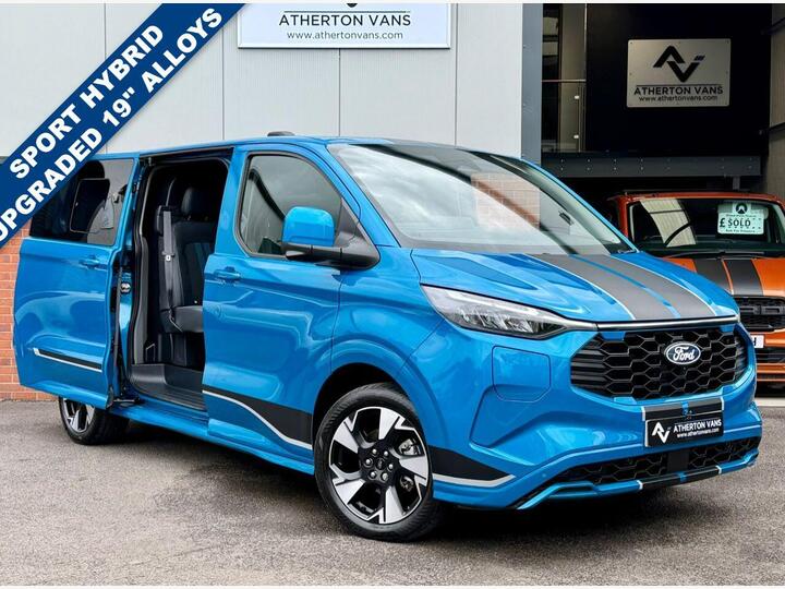 Ford TRANSIT CUSTOM 2.5 320 Duratec 11.8kWh Sport Crew Van Auto Euro 6 5dr