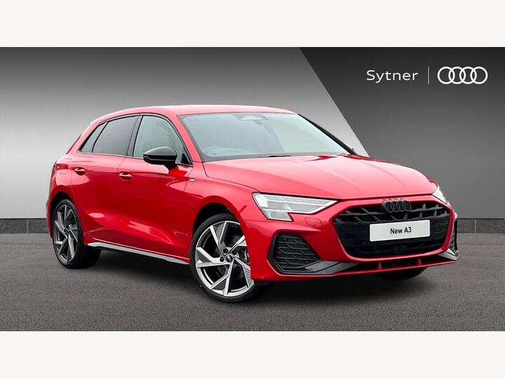 Audi A3 Sportback 2.0 TDI Black Edition Sportback S Tronic Euro 6 (s/s) 5dr