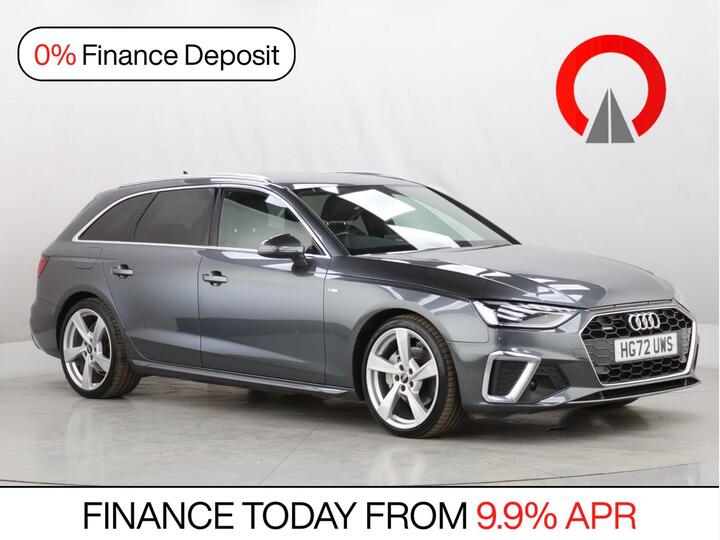 Audi A4 AVANT 2.0 TDI 40 S Line S Tronic Quattro Euro 6 (s/s) 5dr Audi A4 AVANT 2.0 TDI 40 S Line S Tronic Quattro Euro 6 (s/s) 5dr