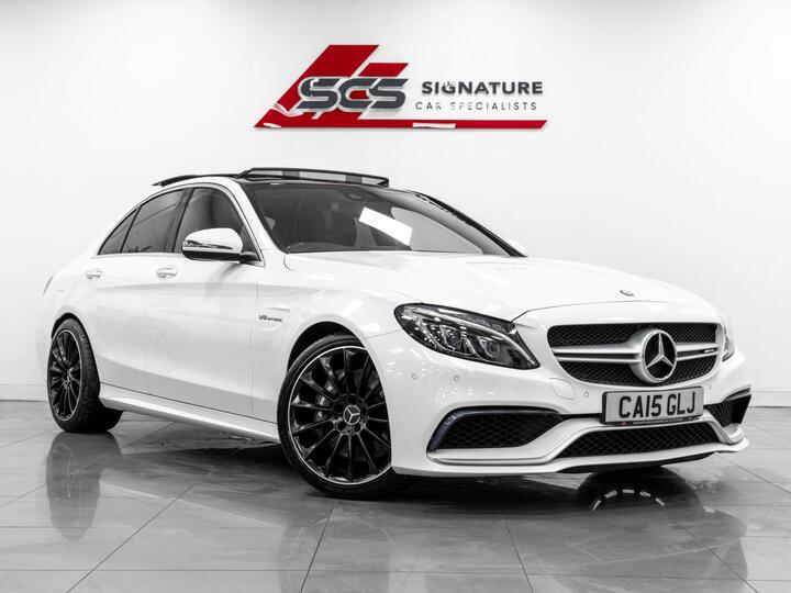 Mercedes-Benz C Class 4.0 C63 V8 BiTurbo AMG (Premium) SpdS MCT Euro 6 (s/s) 4dr