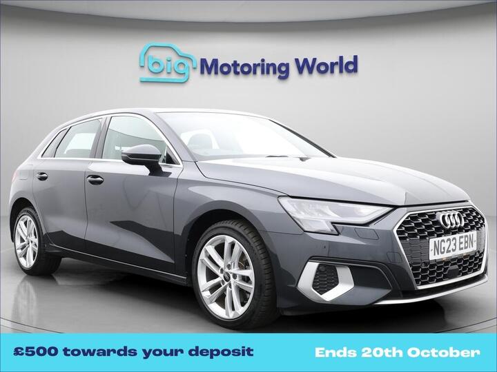 Audi A3 1.4 TFSIe 40 Sport Sportback S Tronic Euro 6 (s/s) 5dr 13kWh