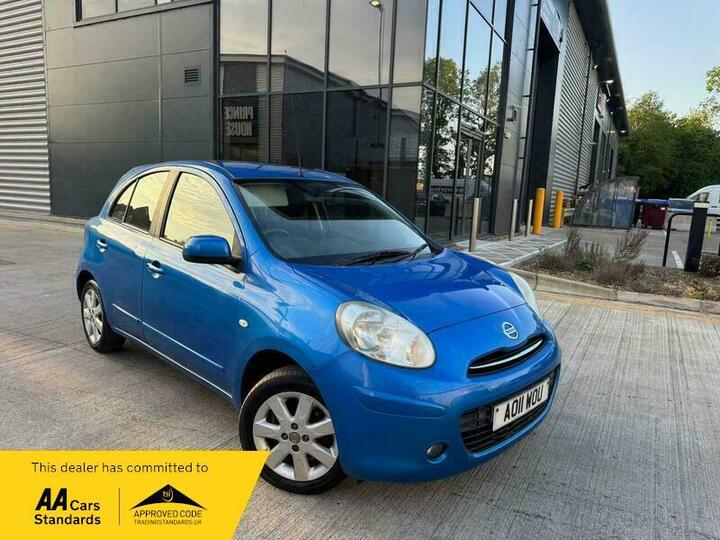 Nissan Micra 1.2 12V Acenta CVT Euro 5 5dr Nissan Micra 1.2 12V Acenta CVT Euro 5 5dr