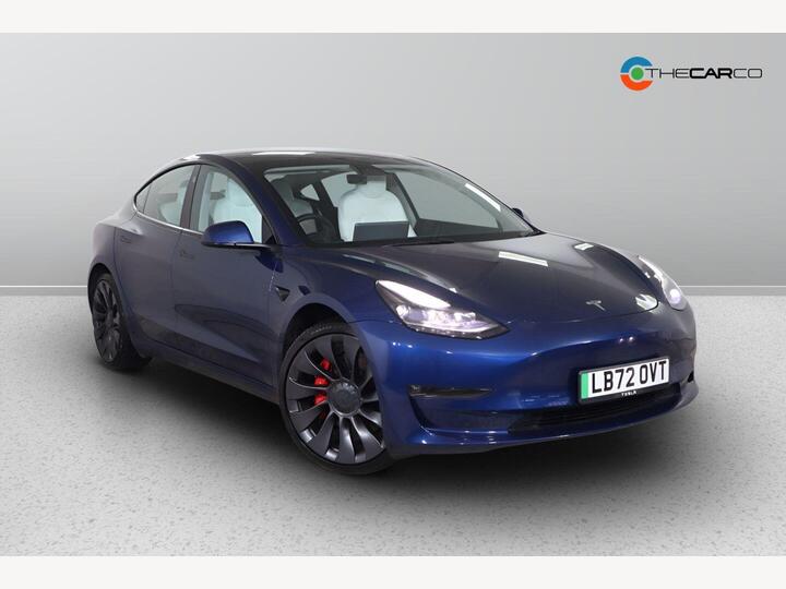 Tesla Model 3 (Dual Motor) Performance Auto 4WDE 4dr (Performance Upgrade)