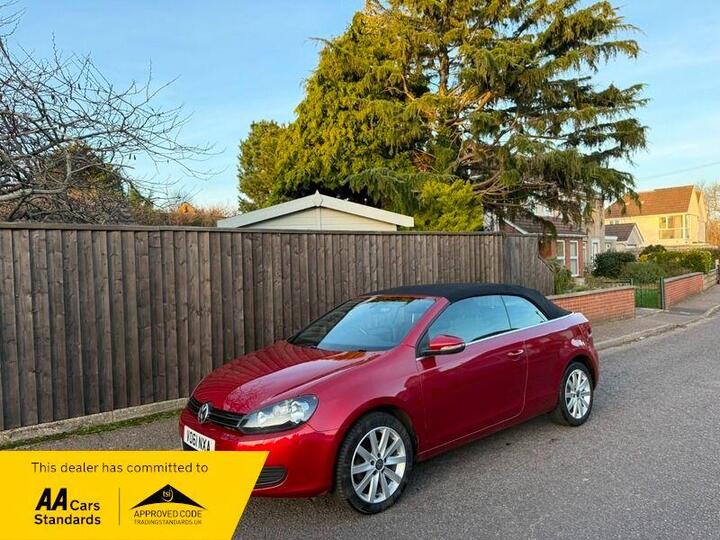 Volkswagen Golf 1.6 TDI BlueMotion Tech SE Cabriolet Euro 5 (s/s) 2dr