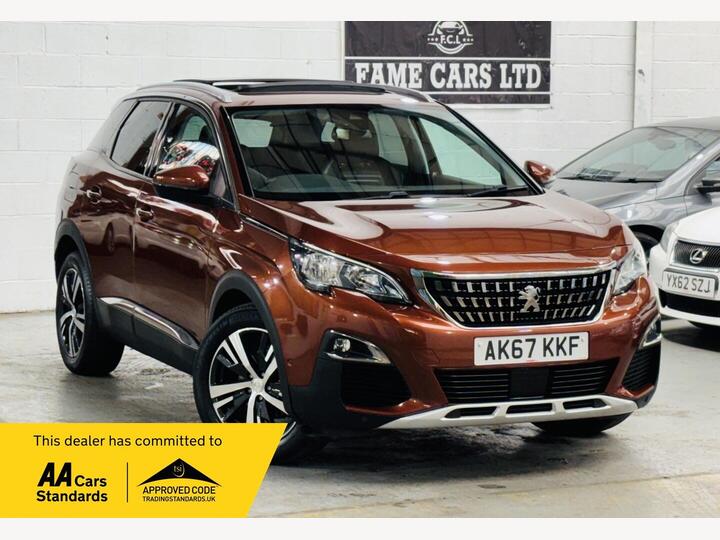 Peugeot 3008 1.6 BlueHDi Allure EAT Euro 6 (s/s) 5dr