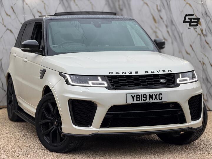 Land Rover Range Rover Sport 5.0 P575 V8 SVR Auto 4WD Euro 6 (s/s) 5dr Land Rover Range Rover Sport 5.0 P575 V8 SVR Auto 4WD Euro 6 (s/s) 5dr