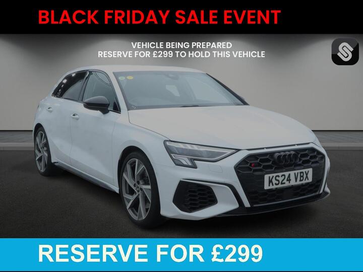 Audi S3 2.0 TFSI Black Edition Sportback S Tronic Quattro Euro 6 (s/s) 5dr